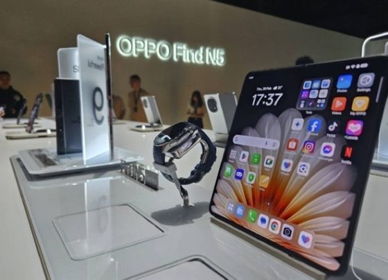 oppo-unveils-flagship-foldable-smartphone-find-n5,-aims-for-growth-despite-market-slowdown
