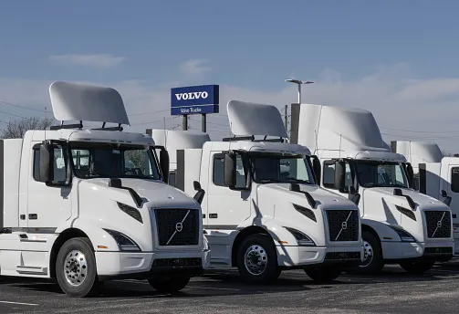 Volvo Group truck sales fall amid tariff uncertainty