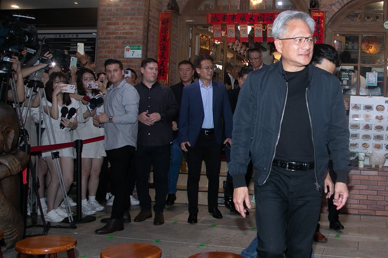 Jensen Huang brings in Compal, as Foxconn chair sits out