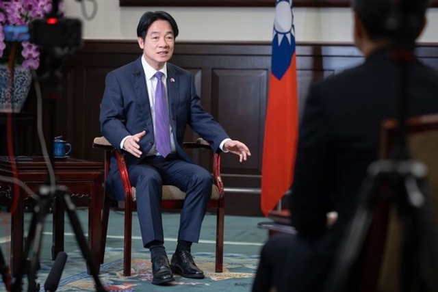 President Lai: Tariffs on Taiwan semiconductors would hurt US tech leadership