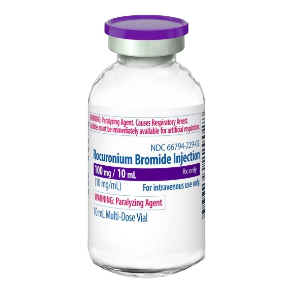 ROCURONIUM BROMIDE, 50mg/5mL