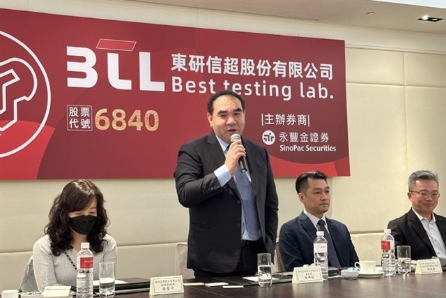 Taiwan testing firm BTL posts second-best quarterly revenue on AI demand