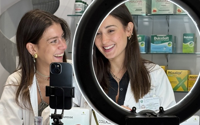 TikTok Live, il nuovo modo di fare “community commerce” della catena milanese Farmacie Stilo