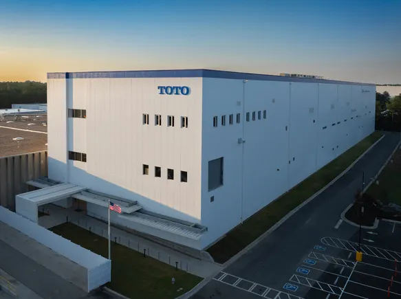 TOTO opens $224M factory in Georgia to boost supply chain resiliency