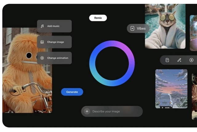 Meta launches AI-generated video feed, raising copyright and misinformation concerns