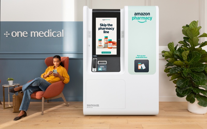 Amazon Usa vara la “telefarmacia”: chioschi negli ambulatori per spedire ricette e ritirare farmaci