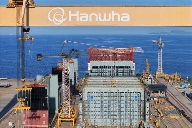 China sanctions Hanwha Ocean US units in dual strike against Washington, Seoul