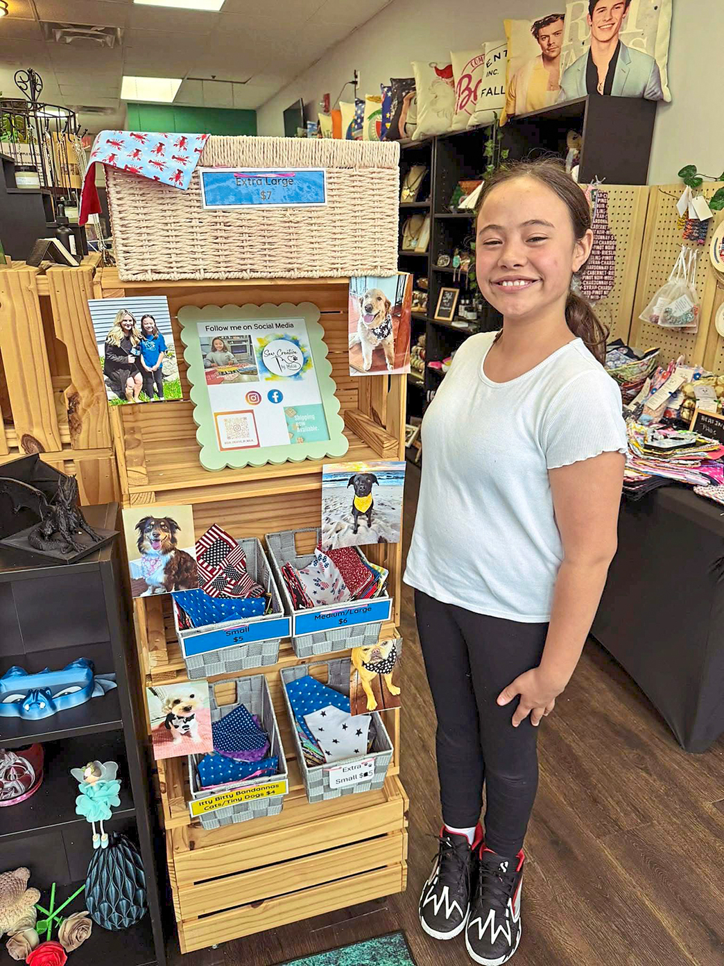 Malia Martinez Sews to Help Shelter Dogs and Cats