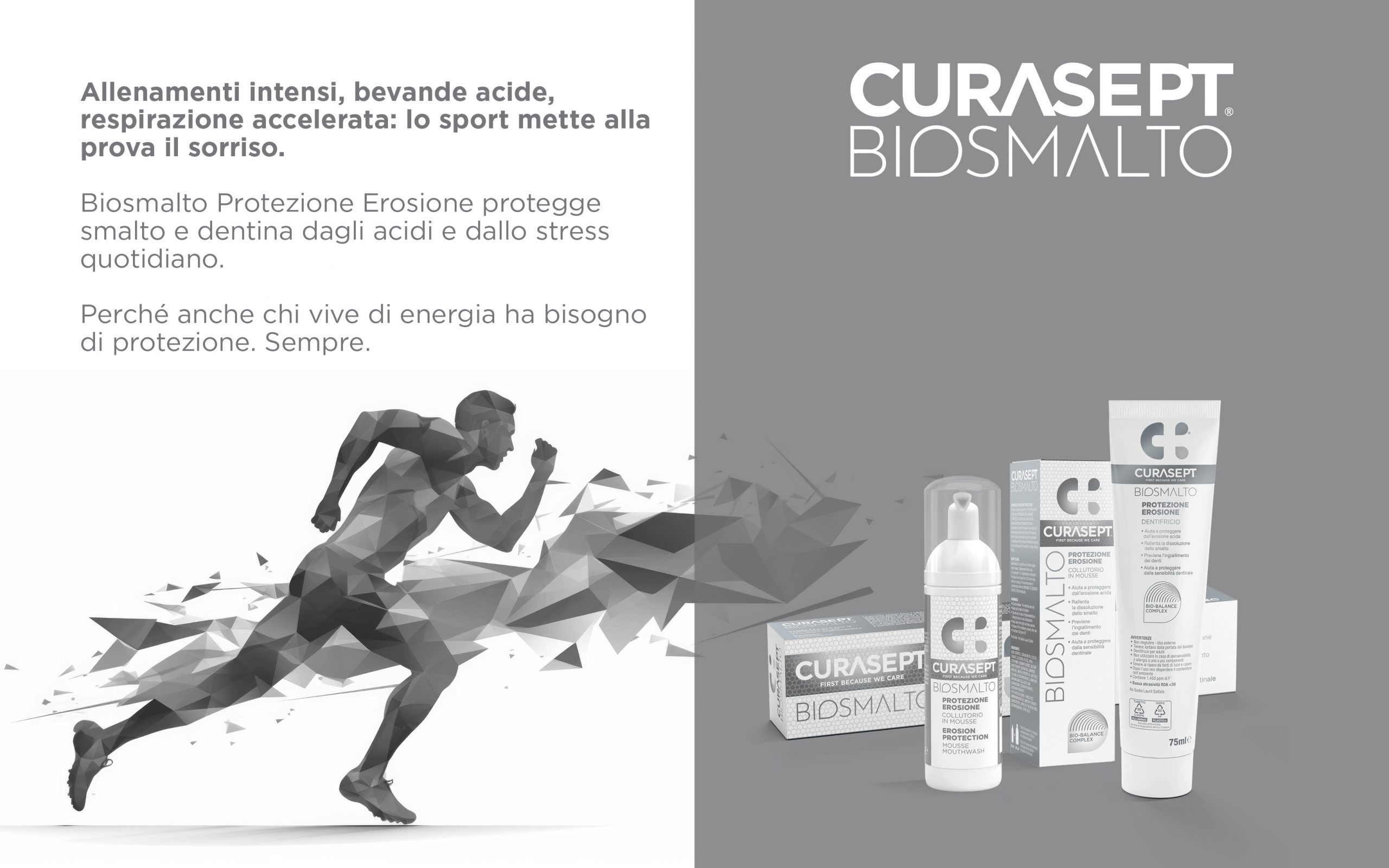 Sport e salute orale: il ruolo del farmacista nella protezione dello smalto