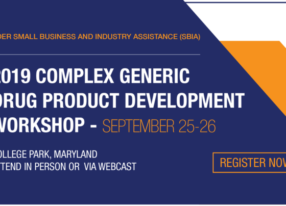 regulatory-education-for-industry:-2019-complex-generic-drug-product-development-workshop-–-sep.-25-26,-2019-–-09/25/2019