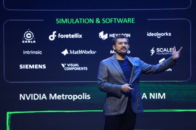 Foxconn showcases future factory vision, with Nvidia’s product lead making a surprise showing