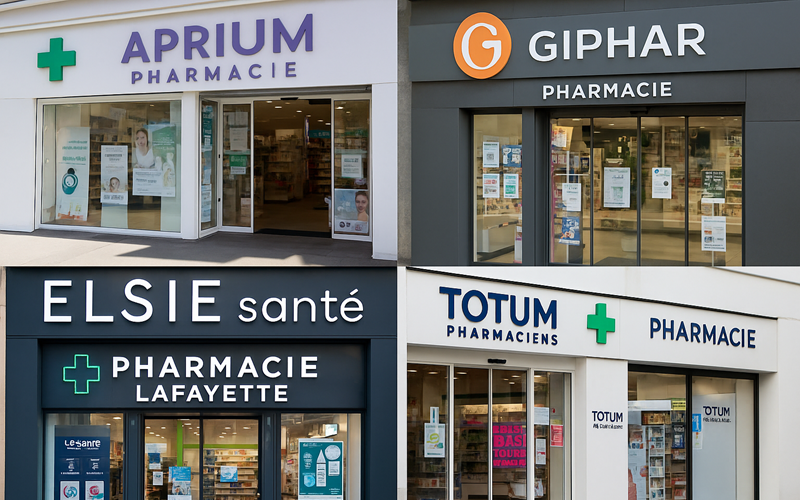 Network: in Francia, dice uno studio, le prime sette insegne raccolgono il 14% delle farmacie